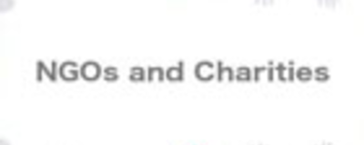 NGOs And Charities