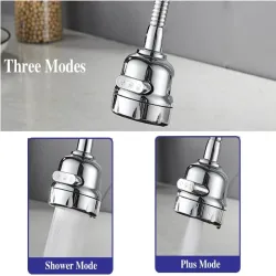 1080 DEEGREE FAUCET, Material Plastic
