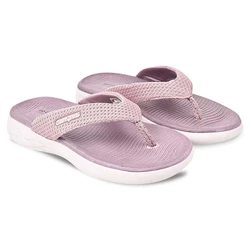 Campus Trendy Daily Wear Women's Flip Flops Black Slippers
