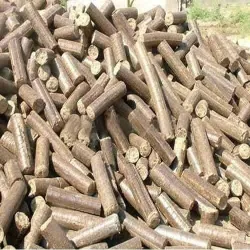 Groundnut Shell Briquette, Thickness 60mm