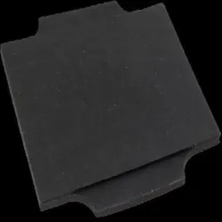 Rail Pad, Color BLACK