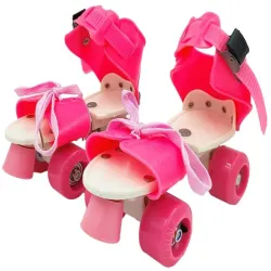 Red Roller Skate, Color PinkBase