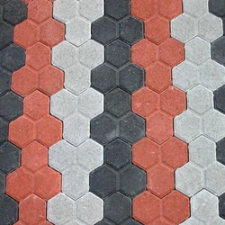 Cement Interlocking Floor Tiles