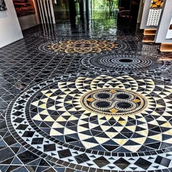 Mosaic Floor Tiles