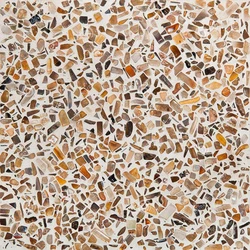 Designer Glass Mosaic Floor Tile