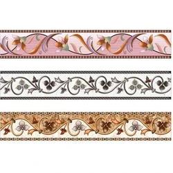 Multi Coloured Designer Trendy Ceramic Border Tiles