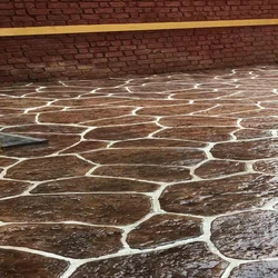 Tile Stamped Concrete Flooring