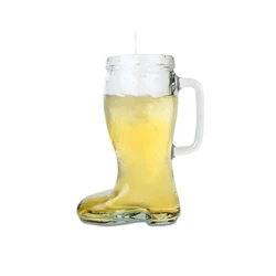 Designer Beer Boot Glass Different Types Patterns Sizes