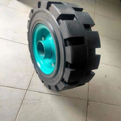 Solid Agriculture Rubber Wheels