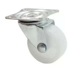 White Wheels Caster 