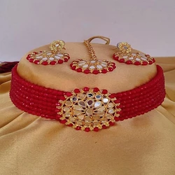 Choker Red Set