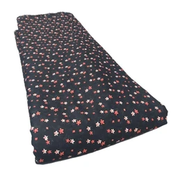 Black Printed Polyester Fabric