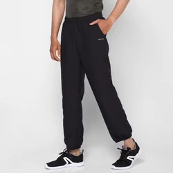 Black Polyester Track Pant