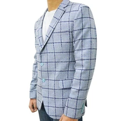 Checked Mens Blazer