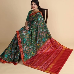 Silk Rajkoti Patola Saree