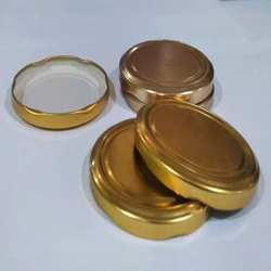 Plain Gold Lug Caps