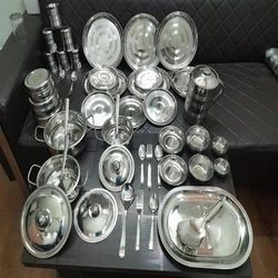 Stainless Dinner Set