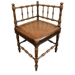 Wood Corner Chair