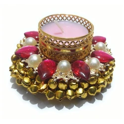 Kundan Decorative Diya 