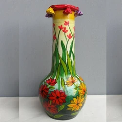 Vase Hand Painted 