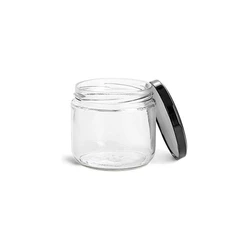Glass Salsa Jars