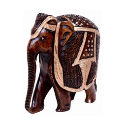 Teak Wooden Elephant