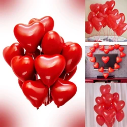 Red Heart Party Balloon
