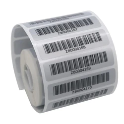 Printed Barcode Labels