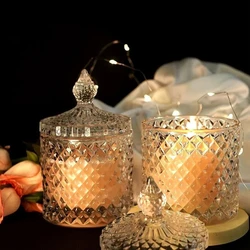 Candles Glass Jars 