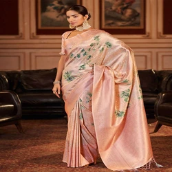 Digital Print Silk Saree