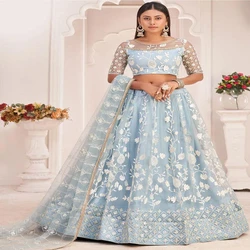 Designer Net Lehenga