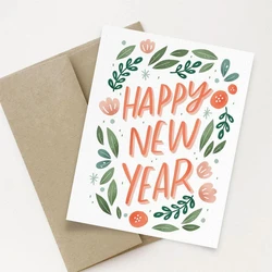 New Year Greeting Card