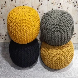 Cotton Sitara Pouf