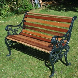 Cast Iron Bench