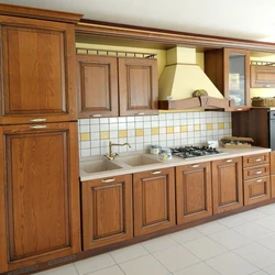 Modular Kitchen Solid Wood