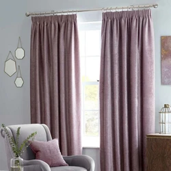 Plain Silk Curtains