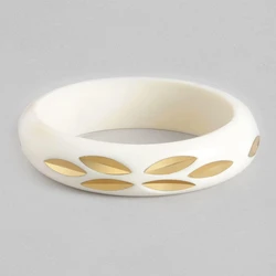 White Bangles Bracelets