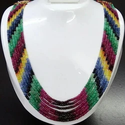 Multi Sapphire Bead