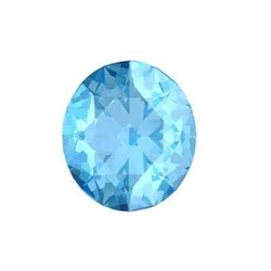 Polished Blue Topaz Stone