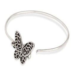 Structured Silver Bracelets