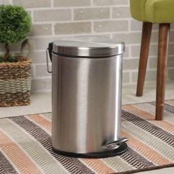 Steel Pedal Bin