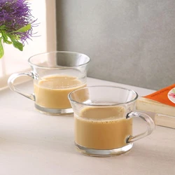 Transparent Glass Mugs 