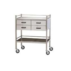 Ss Medicine Trolley