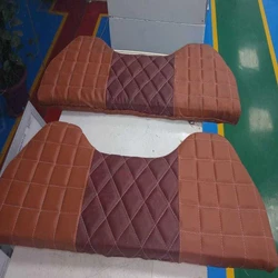 Leather E Rickshaw Seat