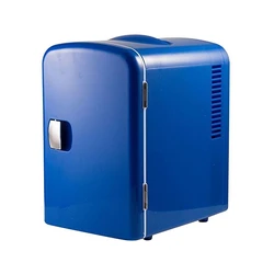 Blue Mini Refrigerator
