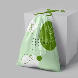 Plastic Drawstring Bag