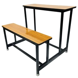 Metal School Bench