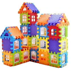 Block Build House Toy