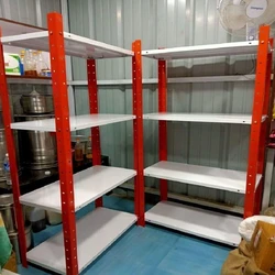 Slotted Supermarket Angle Rack