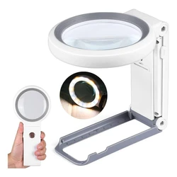 Handheld Magnifier Lamp